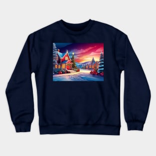 Christmas Scene Crewneck Sweatshirt